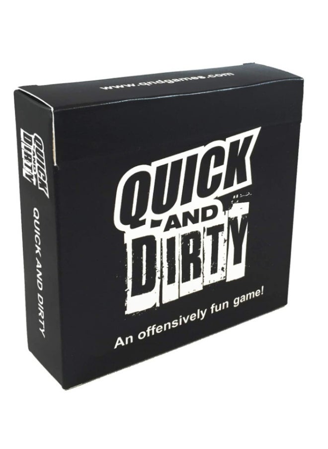 Quick and Dirty Party Game Cards - Wild Trivia for Camping Parties - pzsku/Z506600EBC8A1CDFB858FZ/45/_/1740721417/8cfd2fbb-0049-4c15-985b-0a86ed2de237