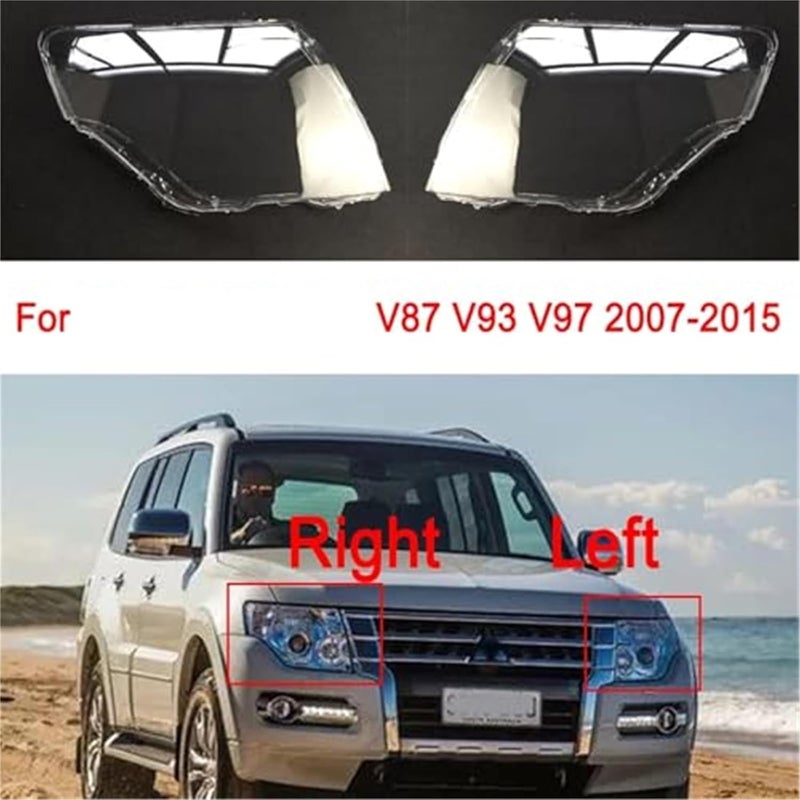Vuzmode Transparent Headlight Cover for Pajero - Image 3