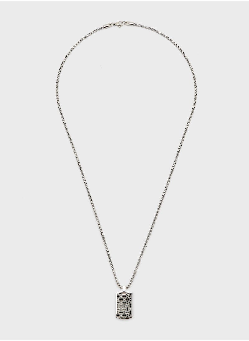 TOMMY HILFIGER - Dog Tag Necklace - Image 1