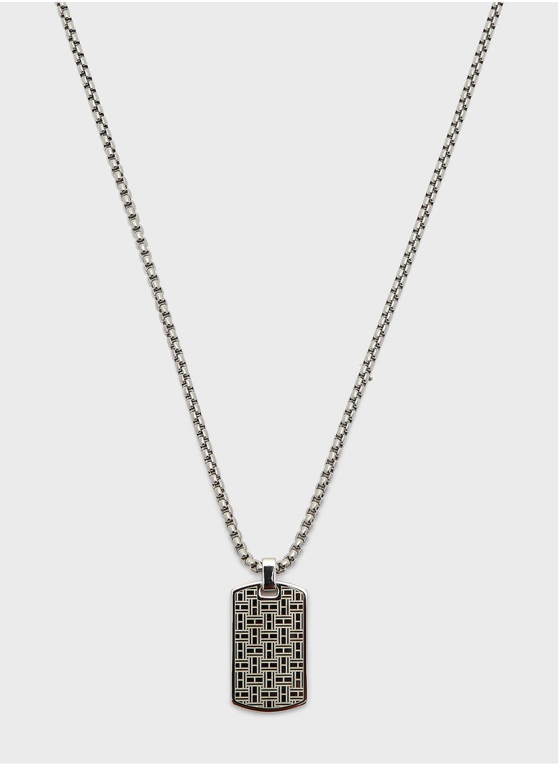 TOMMY HILFIGER - Dog Tag Necklace - Image 1