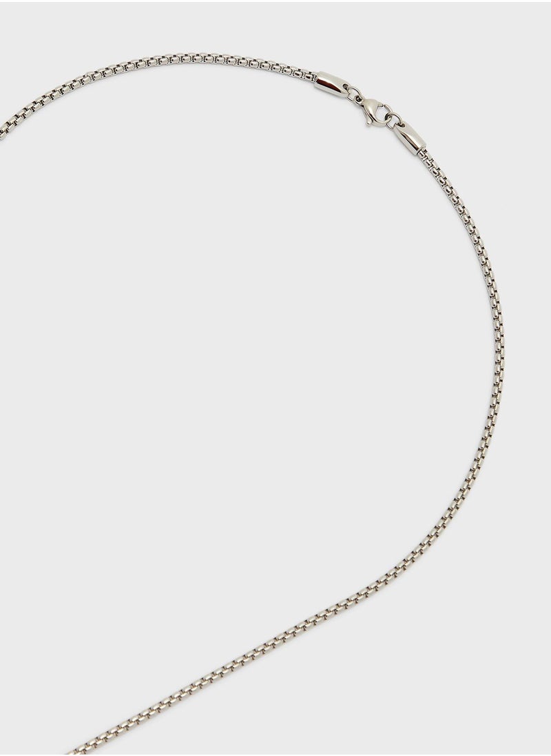 TOMMY HILFIGER - Dog Tag Necklace - Image 1