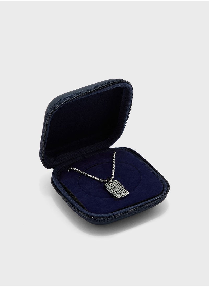 TOMMY HILFIGER - Dog Tag Necklace - Image 1