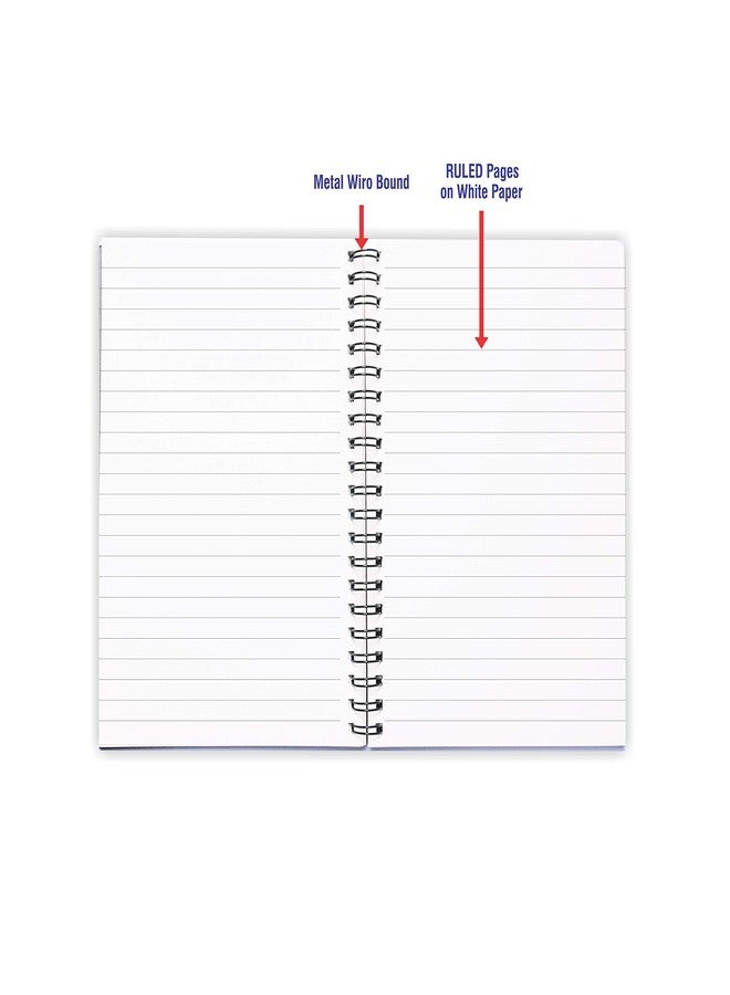 ESCAPER My Notebook White Designer Notebook | Ruled Notebook A5 Size 5.5 x 8.5 inch | Personal Notebook | Personal Notebook | Diary for Gift | Office Diary - Image 3