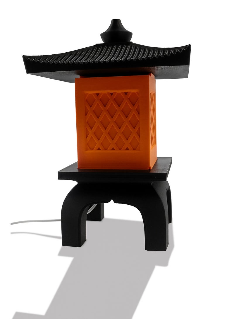 3D Brothers Japanese Lantern Lamp – Elegant Oriental Decor Light - Image 4