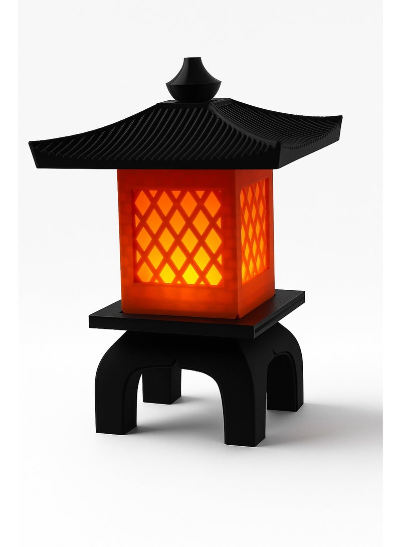 3D Brothers Japanese Lantern Lamp – Elegant Oriental Decor Light - Image 3
