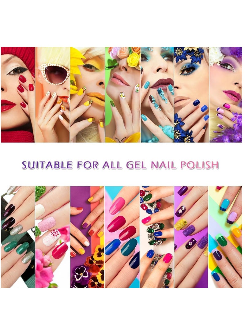 UV LED Nail Lamp with Sensor, 27W Mini Gel UV Light Nail Dryer for Gel Nails Polish Curing, Portable Small Manicure Dryer Flash Cure Light with Gooseneck for Salon Nail, Home Use, Travel - Image 5