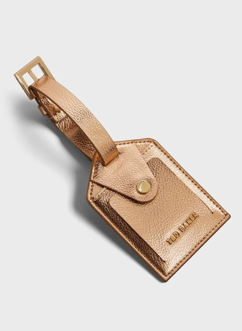 Ted Baker Travel Webbing Luggage Strap And Tag