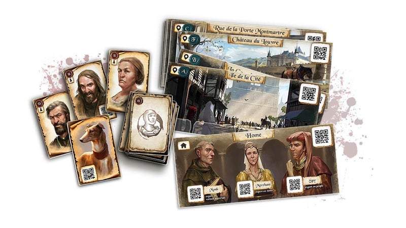 LUCKY DUCK GAMES Chronicles of Crime Millennium 1400 Board Game - Immersive Detective Mystery Adventure, Cooperative Game for Kids and Adults, Ages 12+, 1-4 Players, 60-90 Minute Playtime, Made by Lucky Duck Games - Image 5