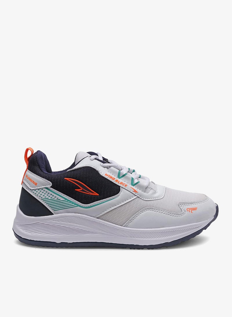 أسيان أحذية رياضية بيضاء وبرتقالية للرجال والأولاد - Image 5