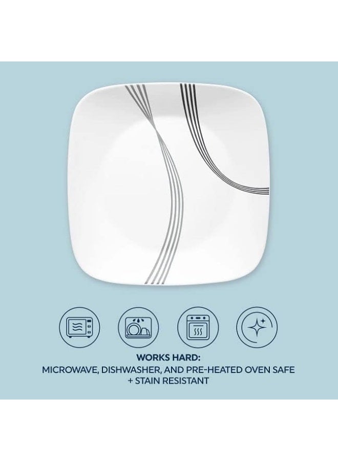 Corelle Urban Arc 16pc, Chip & Break Resistant Dinnerware Set, Service for 4 - Image 3