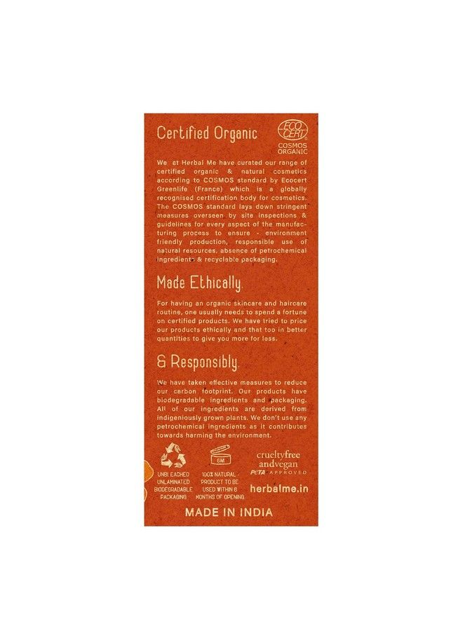 HM HERBAL ME زيت نبق البحر العضوي المعتمد 100% طبيعي بدرجة علاجية معصور على البارد للبشرة والشعر 50 مل - Image 5