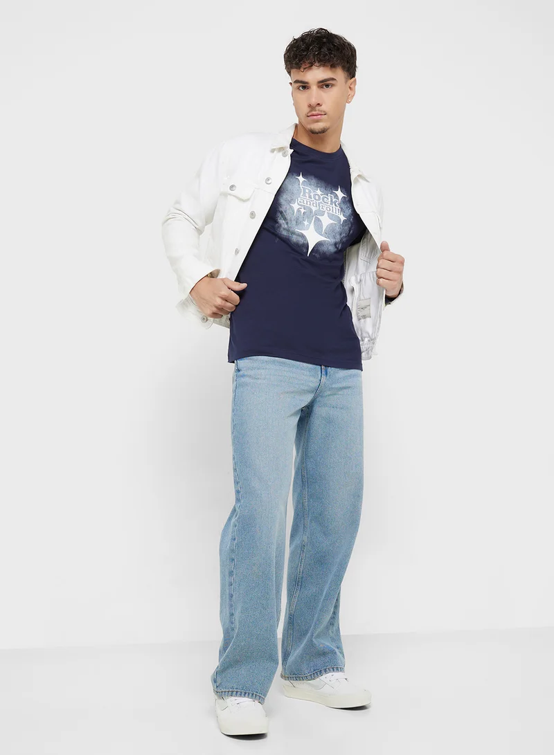 Seventy Five Basics Graphic Long Sleeve T-Shirt