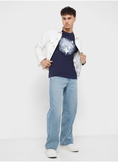 Seventy Five Basics Graphic Long Sleeve T-Shirt  - Image 4
