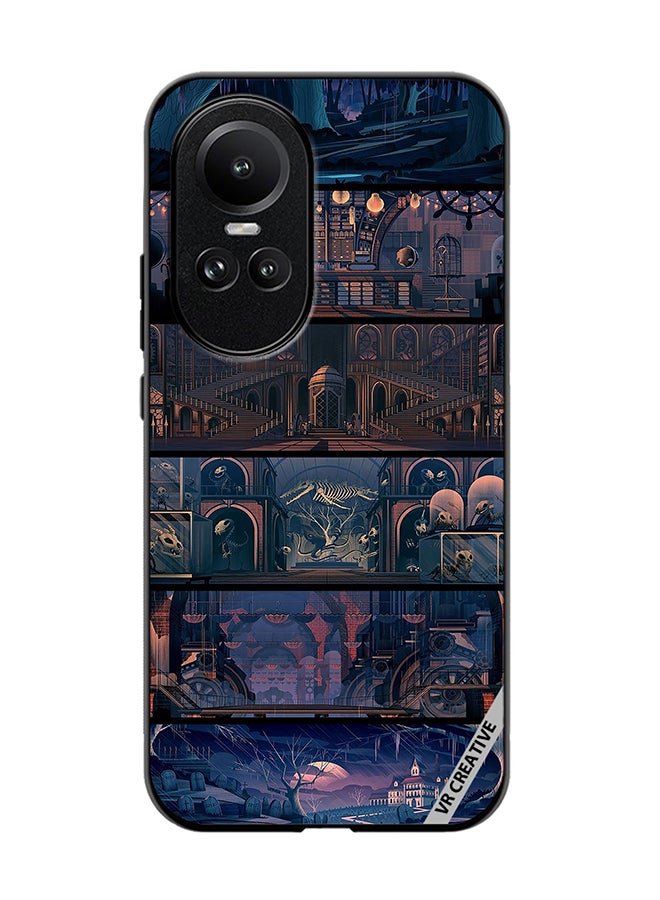 VR CREATIVE Protective Case Cover For Oppo Reno 10 Design Multicolour - Image 1