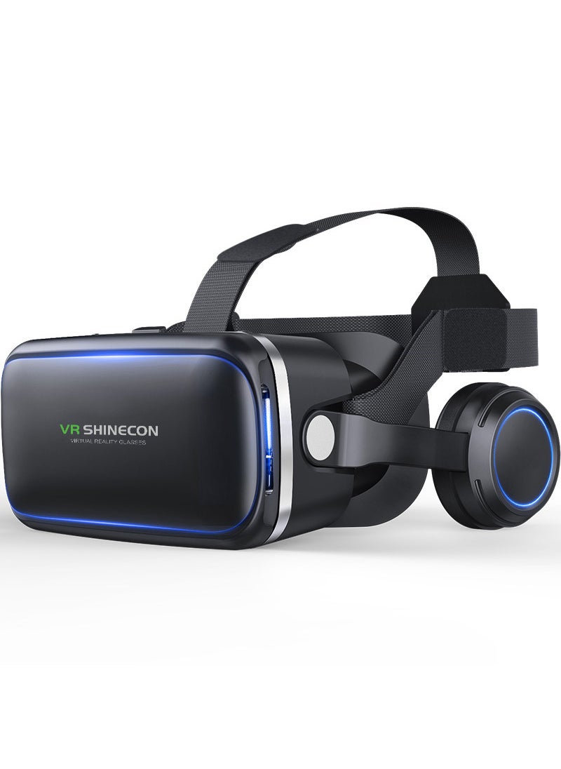 Generic New 3D VR Headset Gaming Helmet VR SHINECON Black 