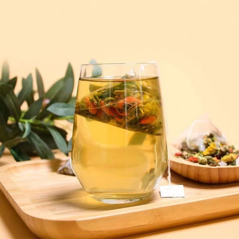 MIHUNTANG Honeysuckle Chrysanthemum Tea - 250g (50 Bags) - Chinese Herbal Tea for Health Care - Image 4