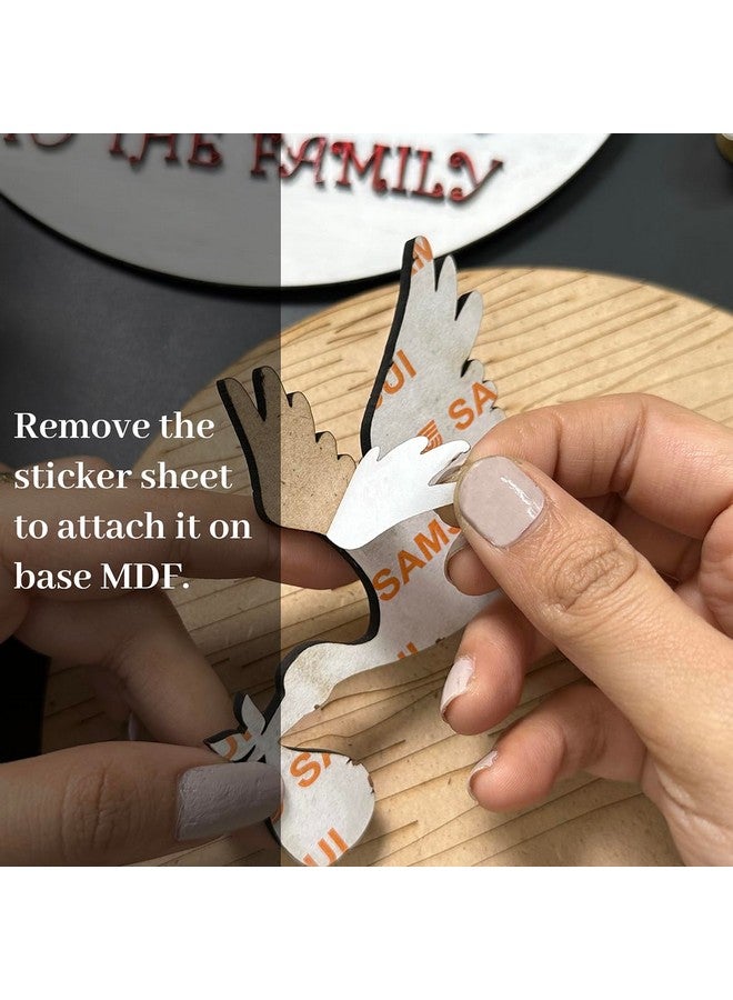 Embroiderymaterial Painting Kit for Kids, Art & Craft Kit, Tool Kit for Kids, Craft Kit, Kids Craft Activity Kit, Wooden Tool Kit for Kids, Craft for Kids, DIY Home Decor (All Material Included) - Image 5