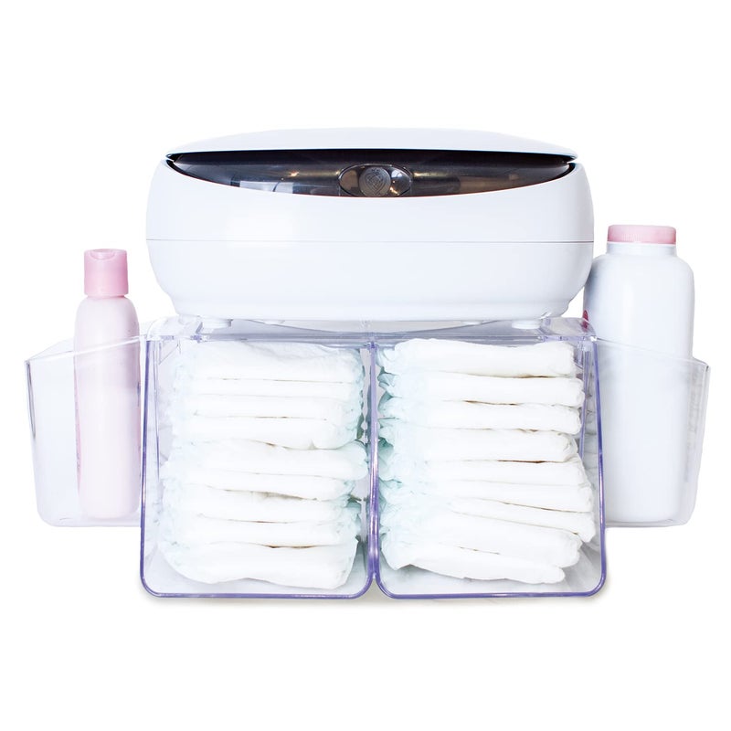 Prince Lionheart Prince Lionheart Dresser Top Diaper Depot Baby Wipes Warmer Diaper Depot Nursery Essencial Baby Registry