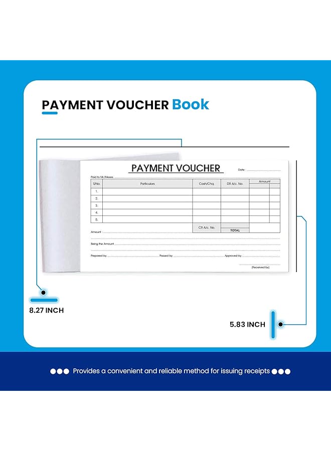 A5 Payment Voucher Book 50 Sheets - Image 2