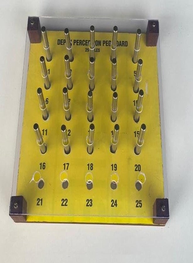 Albio Depth Perception Peg Board Eye Hand Co-ordination Set 25 Holes - Image 2