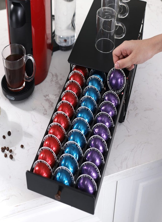 Rice rat for Nespresso Vertuo Pod Holder Pods Holder for Vertuoline Capsules (60 pods-2tiers) - Image 3