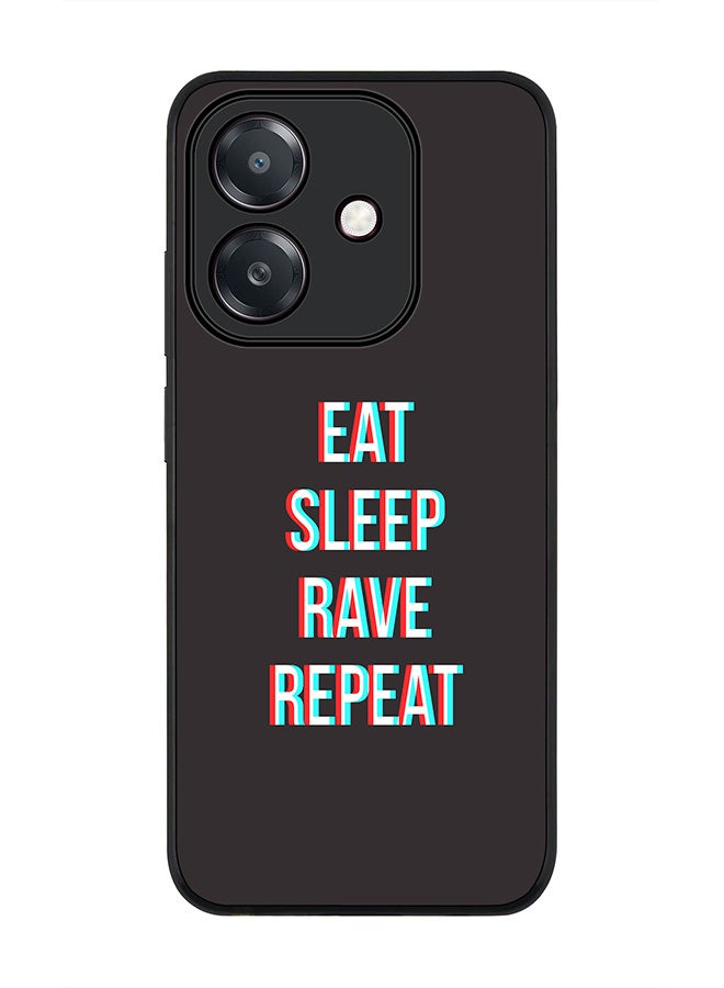 Stylizedd For Oppo A5i Case,Slim fit Camera Protection, Shockproof Thin Phone cover  - Rave Routine