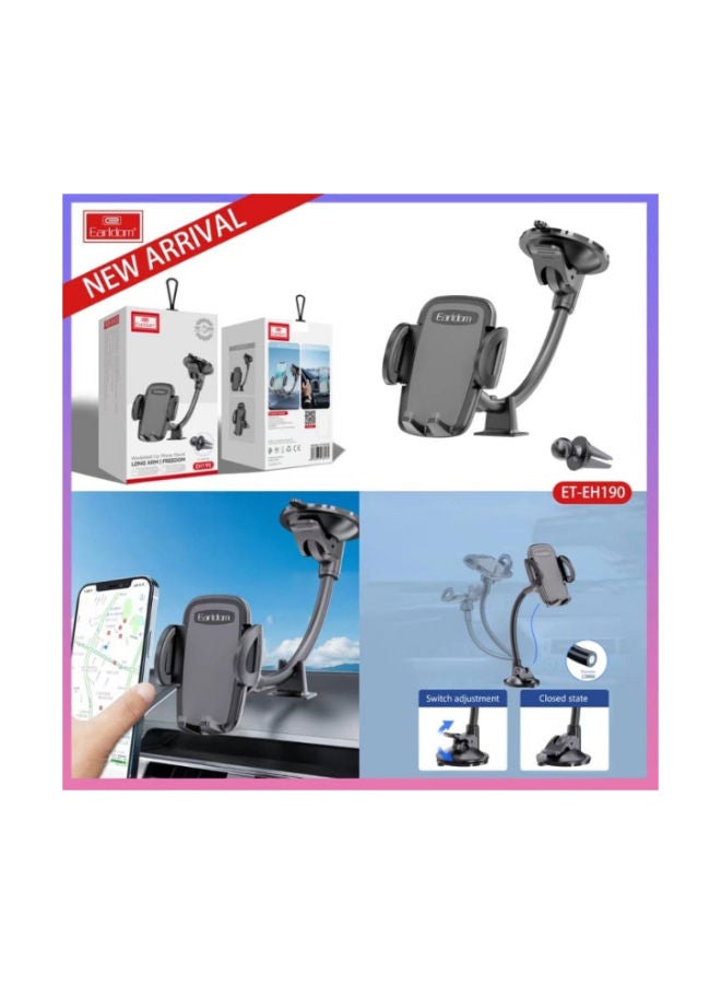 Earldom ET-EH190 Windshield Car Phone Mount - Image 1