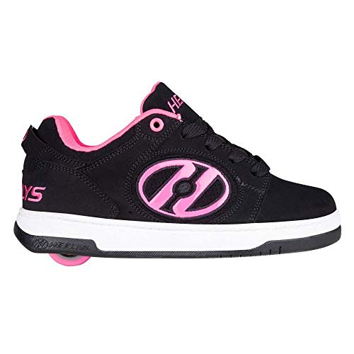 HEELYS Voyager Youth Girls Athletic Skate Shoe | Little Kid Black/Pink - Image 3