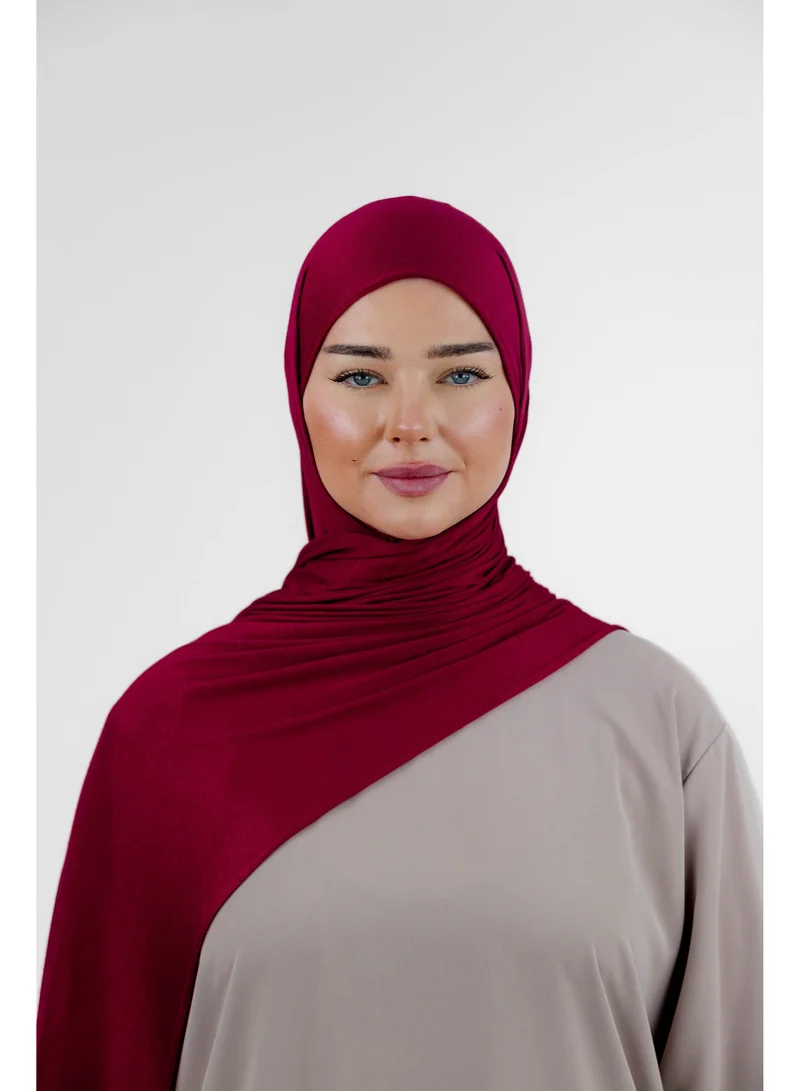 اوفيليا حجاب فاخر من قماش جيرسي الخيزران للنساء (6 قطع) - ألوان متنوعة - طقم حجاب يومي ناعم، مطاطي، يسمح بمرور الهواء، مانع للانزلاق