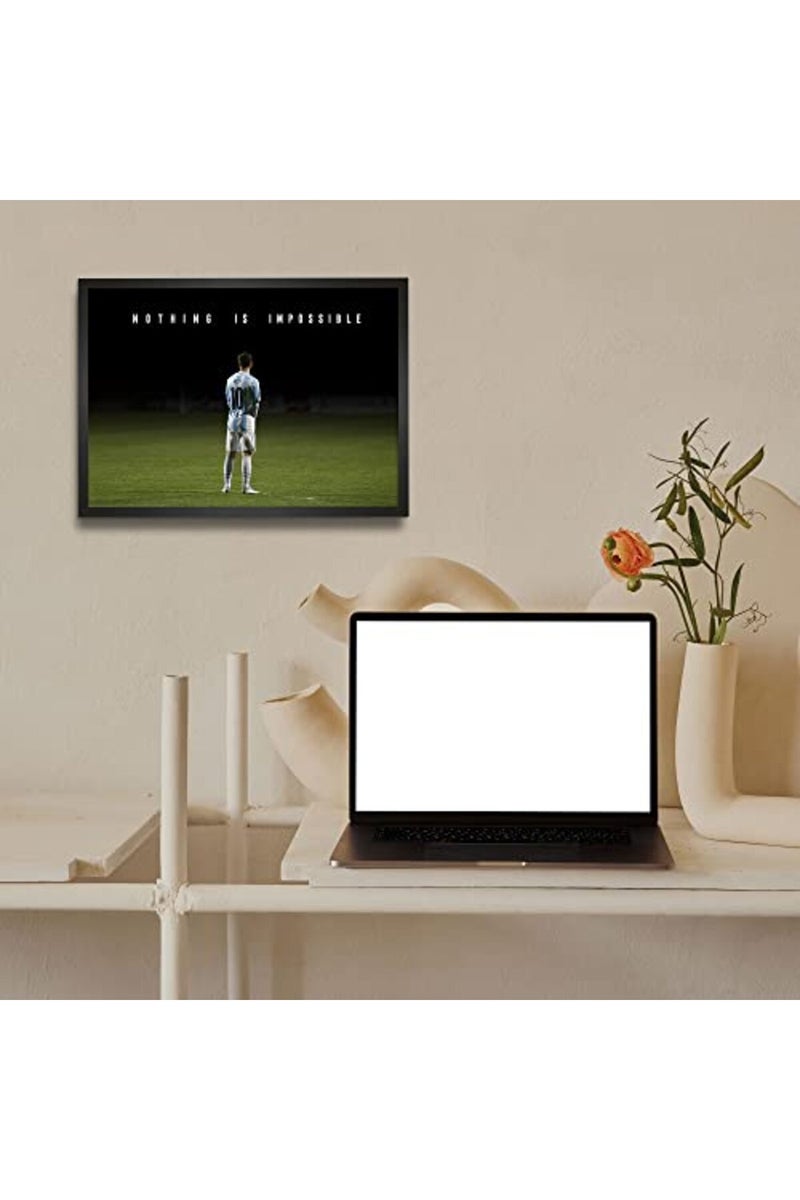 LAMRON Messi: Nothing is Impossible Framed Poster - Image 2