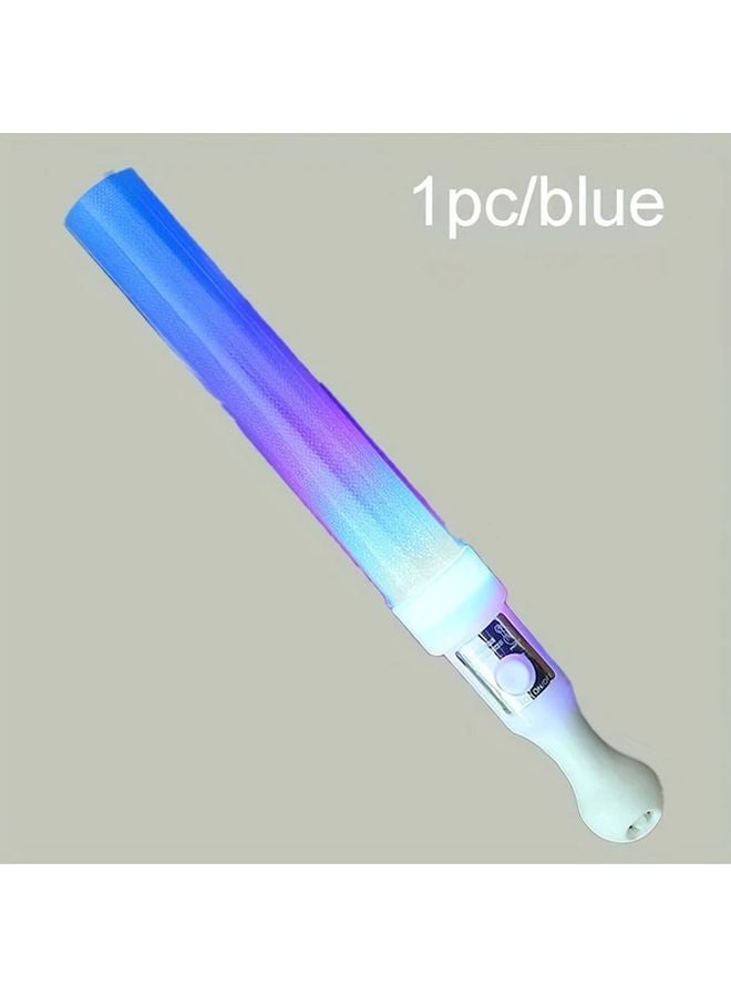 Blue LED Light Stick Battery Powered for Festivals Concerts Camping Halloween - Image 1