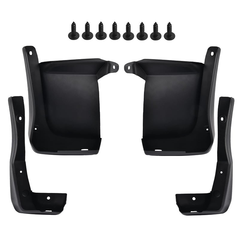 SPEEDWOW Mud Flaps Splash Guards Fit for 20162017 Honda AccordFront and Rear 4 PieceSet