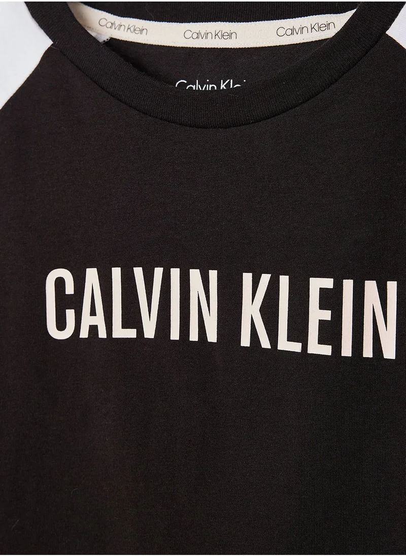 CALVIN KLEIN Youth Logo Pyjama Set
