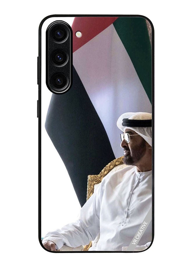 VR CREATIVE Protective Case Cover For Samsung Galaxy S23 Plus Sheikh Mohamed Bin Zayed Al Nahyan Design Multicolour - Image 1