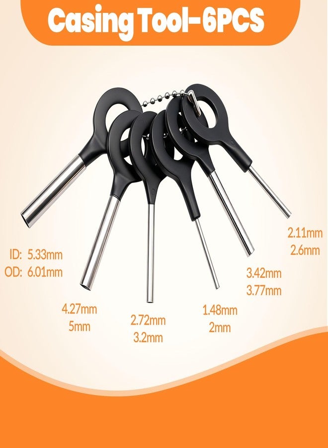 Seamaka 476Pcs 37 Kits Waterproof Automotive Electrical Connectors 1/2/3/4/6 Male&Female Automotive Replacement Electrical Accessories 22-14AWG with Ratchet Crimping Tool - Image 5