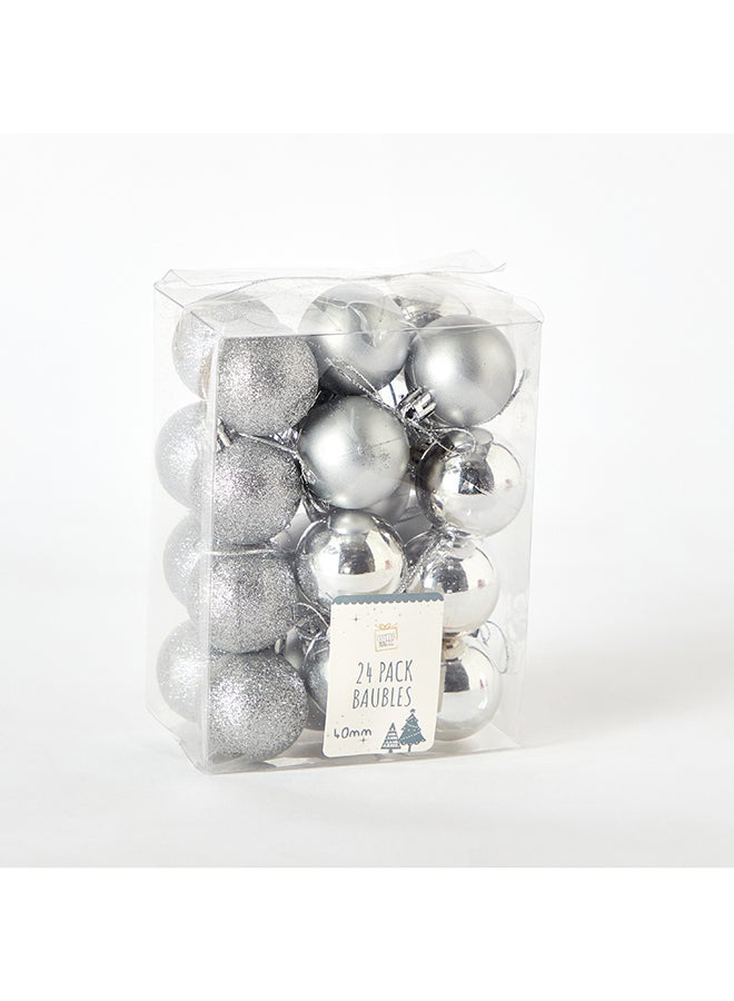 Home Box Blovec 24-Piece Bauble Set 20 x 65 x 13 cm - Image 5