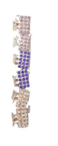 advancedestore Metal Multi Design Hair Claw ClipsCatch Banana ClipsClamp Hair Accessories for Girls Women small size pack of 6 pack of 6