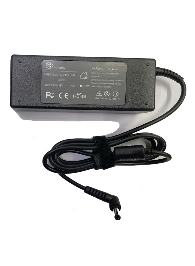S.H Replacement Laptop Charger – Compatible with Toshiba 19V 4.74A 5.5×2.5mm 90W Laptop Charger