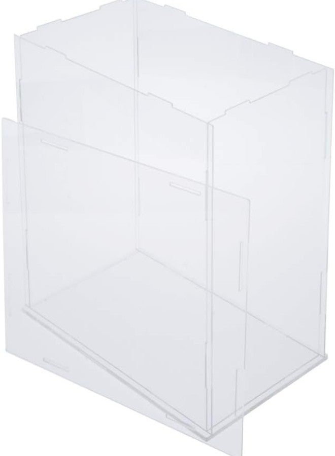 Acrylic Transparent Box Dustproof Container Toy Display Box 30x20x15cm - Transparent - Image 1