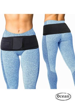 Sacroiliac SI Joint Hip Belt, Lower Back Support Brace Hip Braces for Hip Pain Alleviate Sciatic Anti-Slip Sacroiliac Belt Pilling-Resistant Pelvic Belt for Men Women(Regular (Hip Size 30-45"))