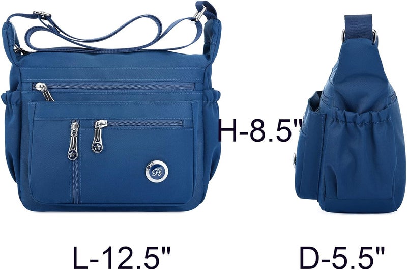 Fabuxry Purses and Shoulder Handbags for Women Crossbody Bag Messenger Bags - Image 2