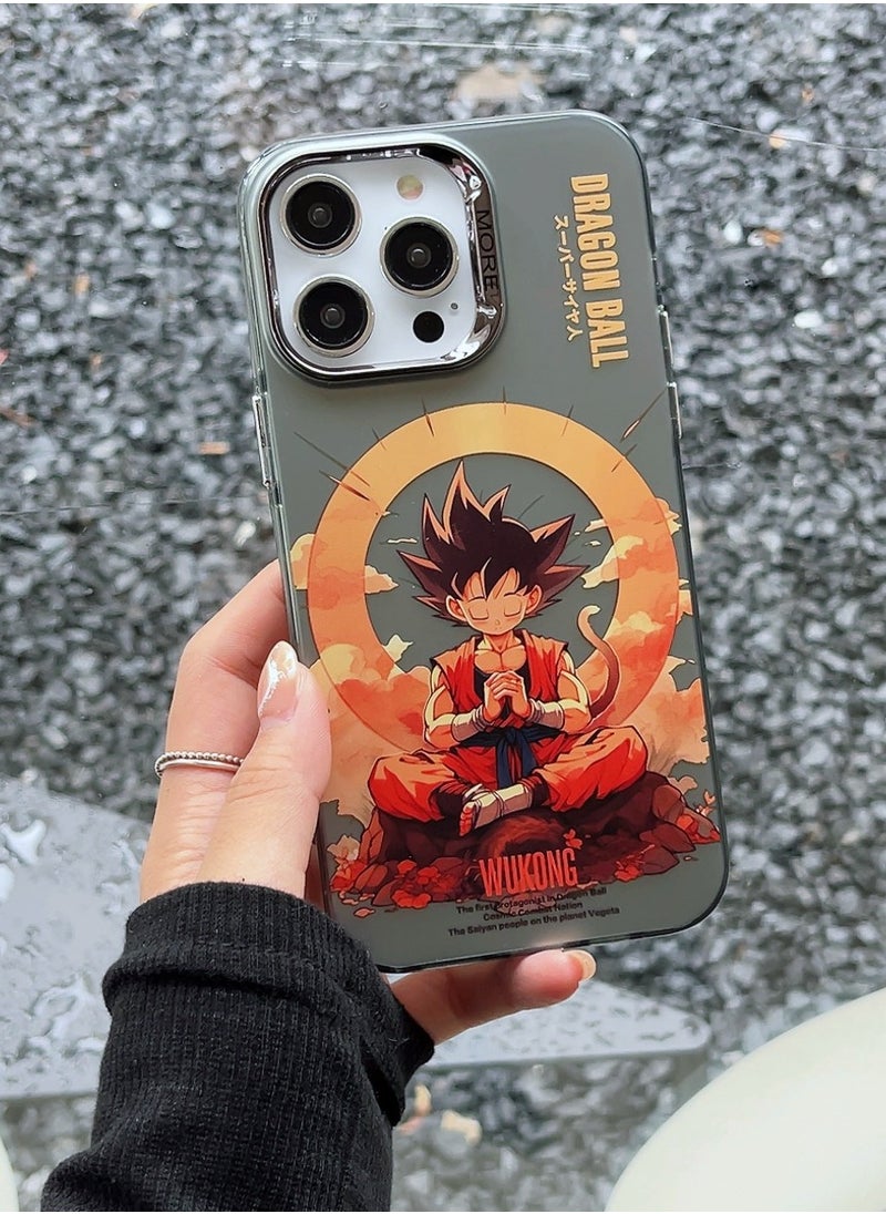 Zen Goku Dragon Ball Electroplated Case for iPhone 13 Pro Max