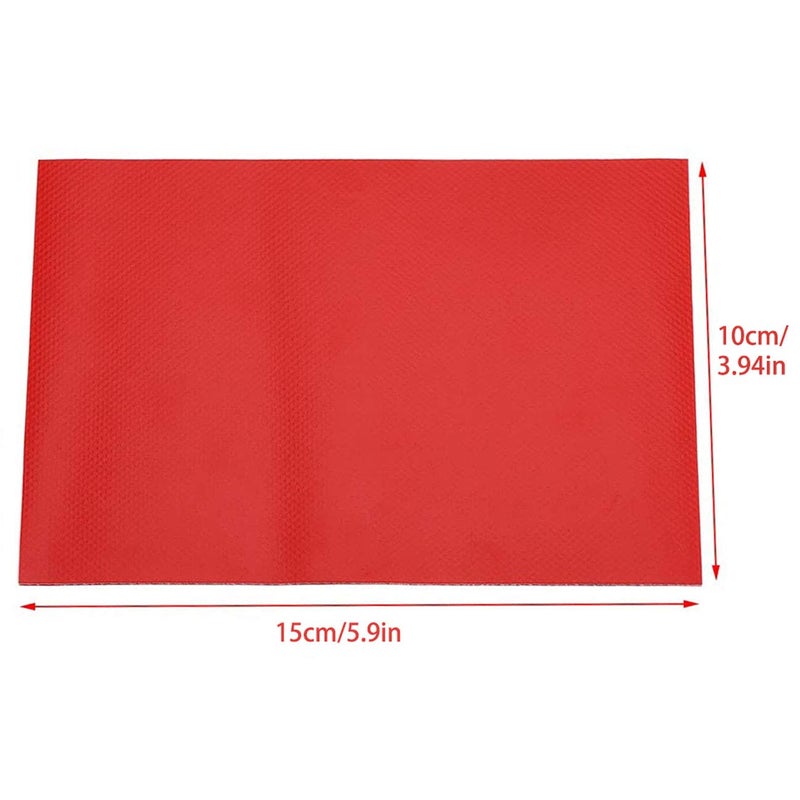 YIPINER مجموعة إصلاح القوارب YIPINER 6 قطع مع مجموعة رقع PVC لزوارق الكاياك القابلة للنفخ (رمادي) - Image 5