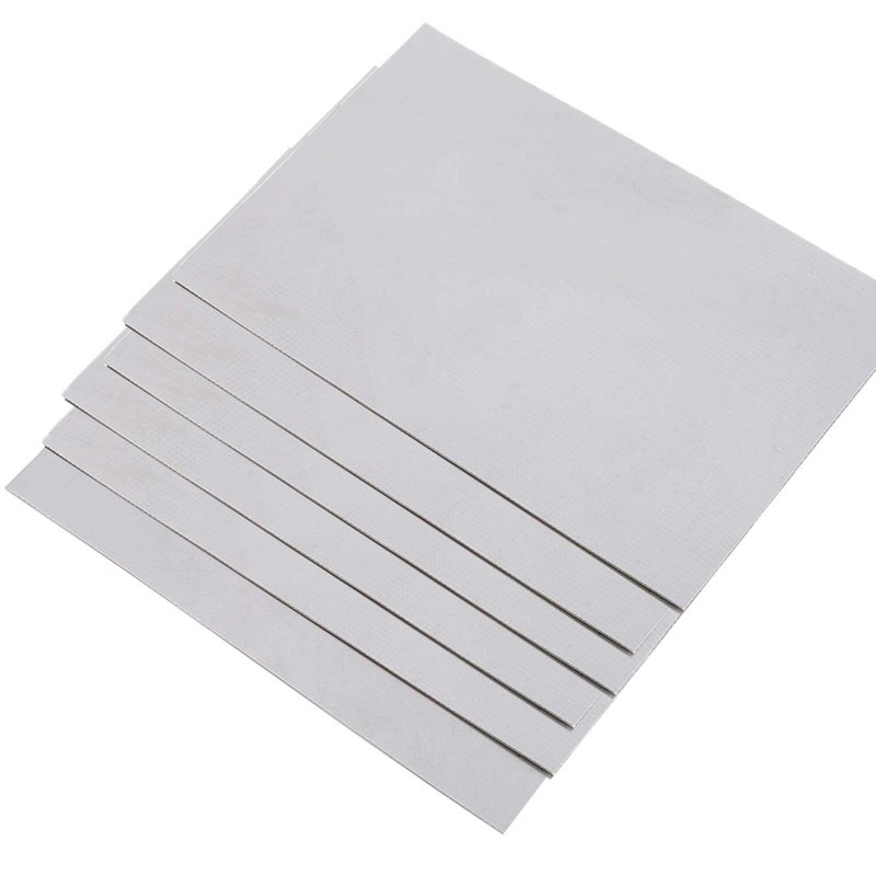 YIPINER مجموعة إصلاح القوارب YIPINER 6 قطع مع مجموعة رقع PVC لزوارق الكاياك القابلة للنفخ (رمادي) - Image 1