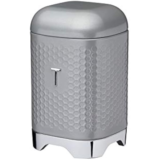 كيتشين كرافت علبة شاي لوفيلو شادو جراي 11×11×19 سم، هدية مميزة - Image 2