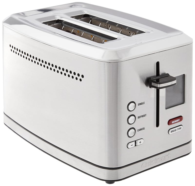 Cuisinart CPT-720 2-Slice Digital Toaster with MemorySet Feature, silver - Image 1