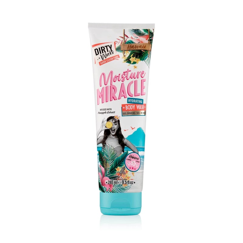 Moisture Miracle Hydrating Body Wash Luxury Tropical Shower Gel 280ml