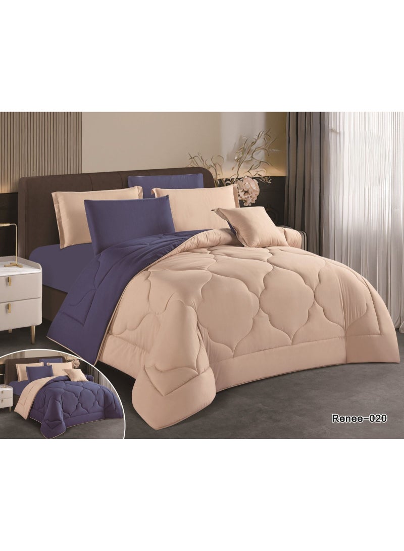 Luxury double-sided summer single duvet set
