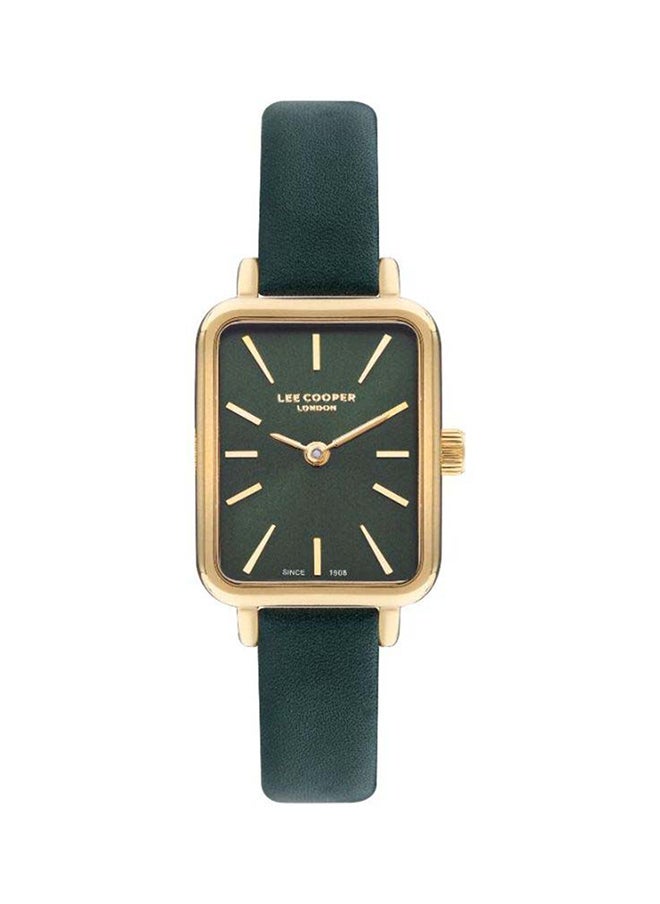 Lee Cooper Women's Analog Green Dial Watch - LC07814.177  - Image 1