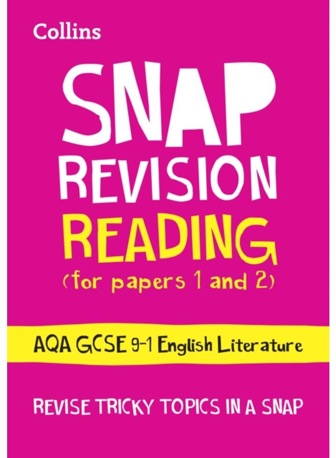 AQA GCSE 9-1 English Language Reading (Papers 1 & 2) Revision Guide : Ideal for the 2024 and 2025 Exams 